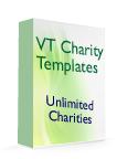 VT Charity Accounts templates for unlimited number of charities